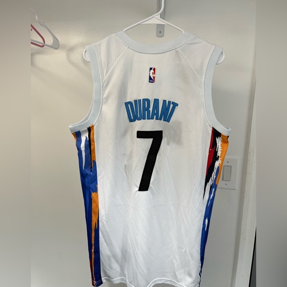 KEVIN DURANT BROOKLYN NETS CITY EDITION JERSEY SIZE 48 LARGE NWT - Picture 4 of 8
